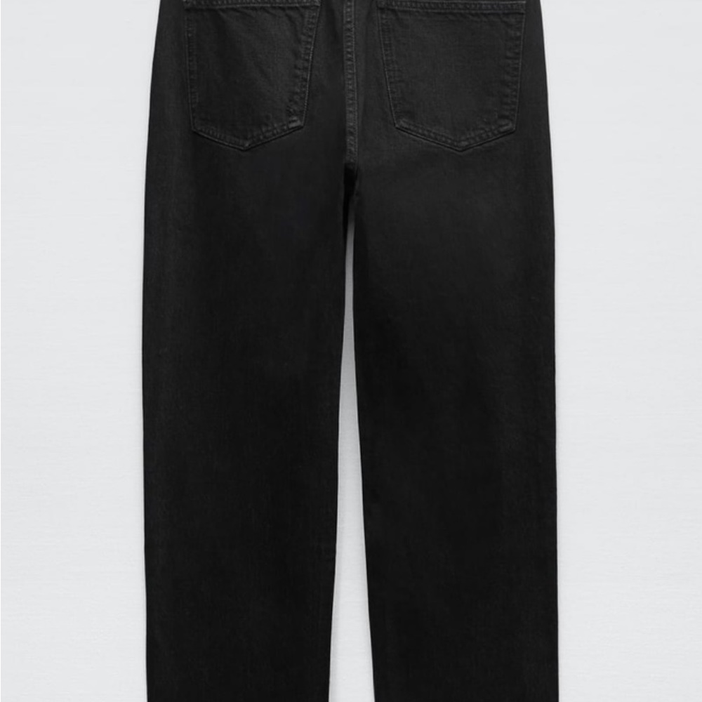ZARA TRF Straight Jeans NWOT - Picture 2 of 4